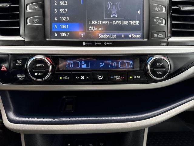 2019 Toyota Highlander XLE